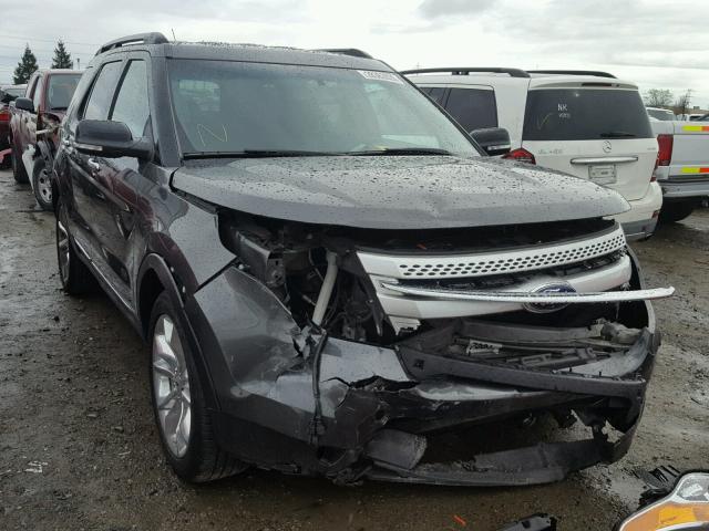 1FM5K7D85FGB02270 - 2015 FORD EXPLORER X GRAY photo 1