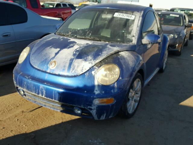 3VWCD21C03M442894 - 2003 VOLKSWAGEN NEW BEETLE 蓝色 照片 2