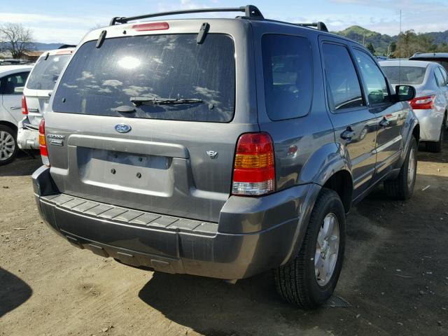 1FMYU94146KB87430 - 2006 FORD ESCAPE LIM CHARCOAL photo 4