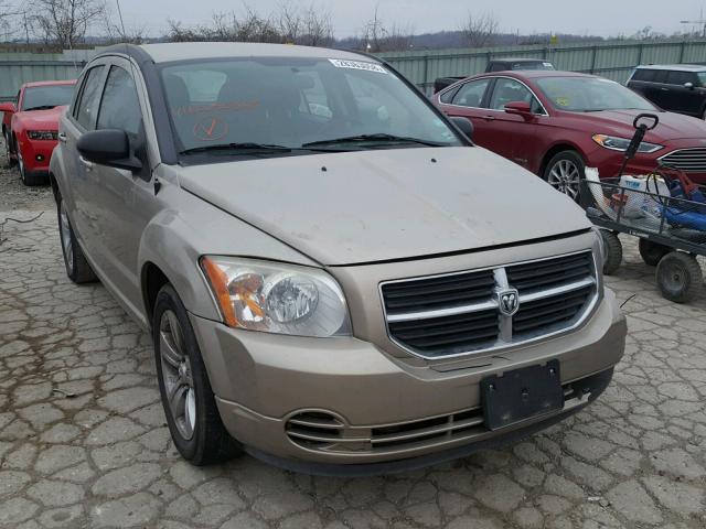 1B3CB4HA7AD650368 - 2010 DODGE CALIBER BEIGE photo 1