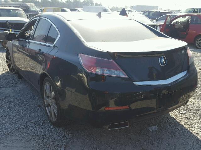 19UUA8F50DA009380 - 2013 ACURA TL TECH BLACK photo 3