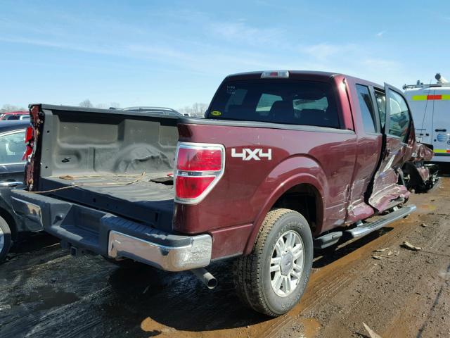 1FTPX14V79FB33760 - 2009 FORD F150 SUPER BEIGE photo 4