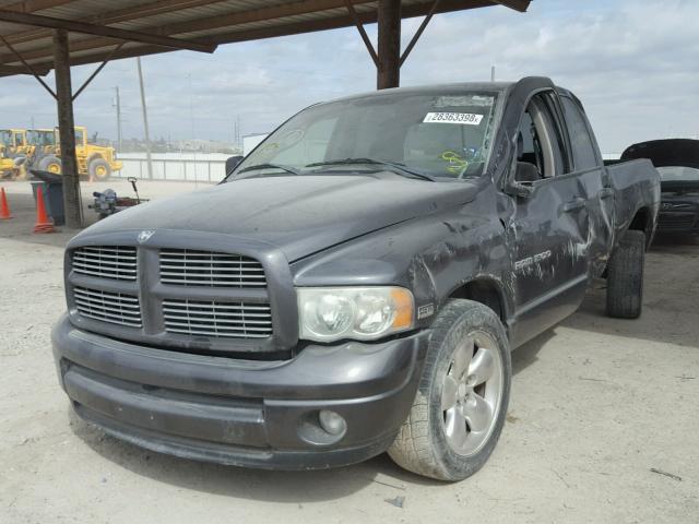 1D7HA18DX3S316873 - 2003 DODGE RAM 1500 S GRAY photo 2