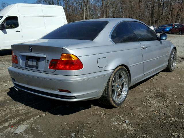 WBABN33442PG59347 - 2002 BMW 325 CI GRAY photo 4