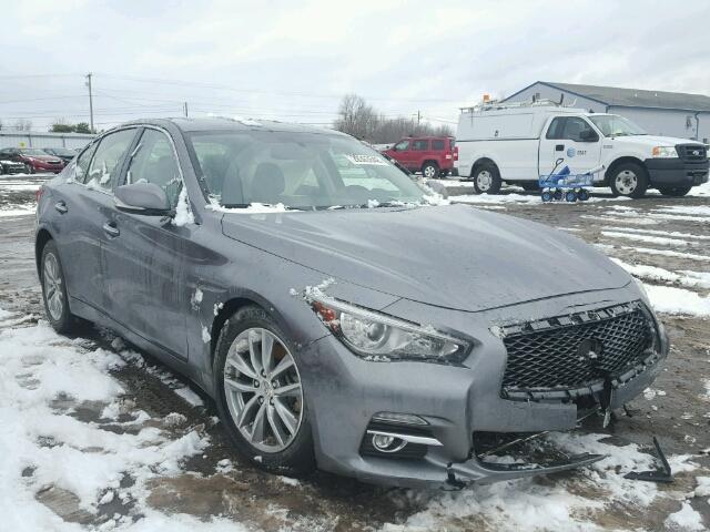 JN1EV7APXHM744403 - 2017 INFINITI Q50 PREMIU GRAY photo 1