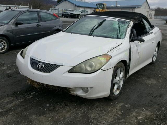 4T1FA38P26U084491 - 2006 TOYOTA CAMRY SOLA WHITE photo 2