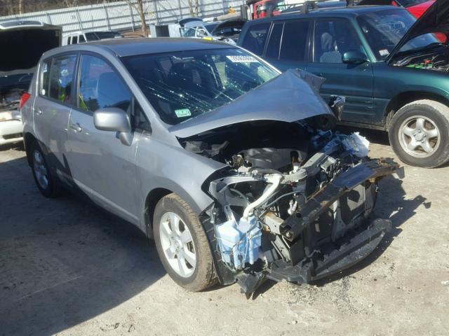 3N1BC13E97L424130 - 2007 NISSAN VERSA S GRAY photo 1