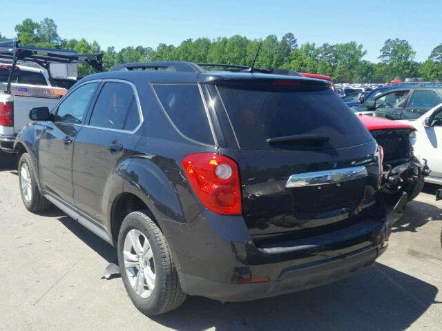 2GNALDEK8D6251009 - 2013 CHEVROLET EQUINOX LT BLACK photo 3