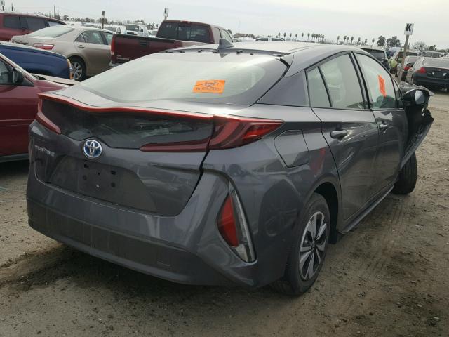JTDKARFPXH3043348 - 2017 TOYOTA PRIUS PRIM გრაფიტი ფოტო 4