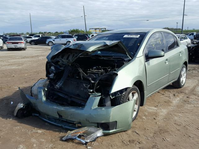 3N1AB61E37L712384 - 2007 NISSAN SENTRA 2.0 GREEN photo 2