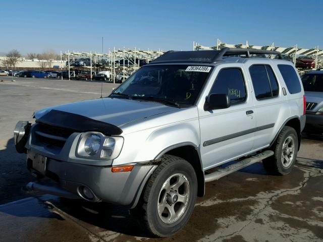 5N1MD28Y52C582735 - 2002 NISSAN XTERRA SE SILVER photo 2