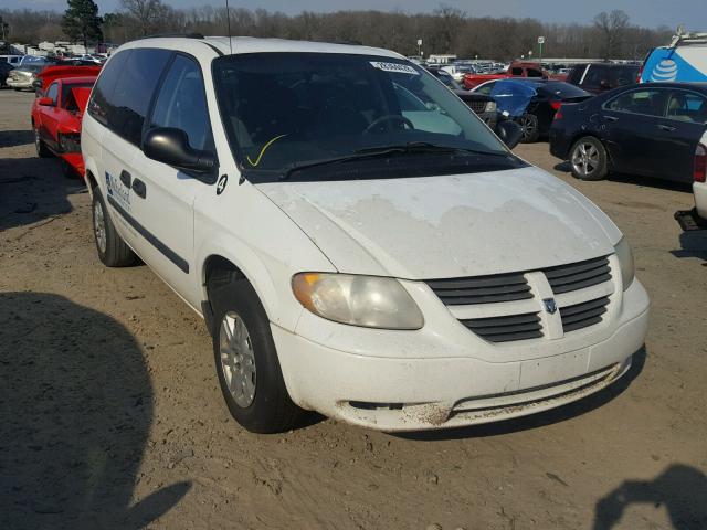 1D4GP24RX5B396533 - 2005 DODGE GRAND CARA WHITE photo 1