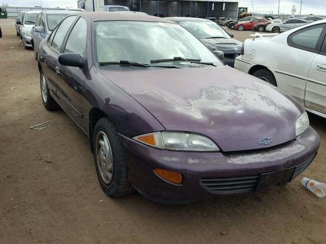 1G1JF5247W7153256 - 1998 CHEVROLET CAVALIER L PURPLE photo 1