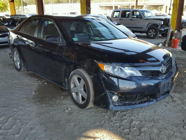 4T1BF1FK6DU228665 - 2013 TOYOTA CAMRY L BLACK photo 1