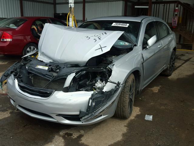 1C3CCBHG3CN308194 - 2012 CHRYSLER 200 S SILVER photo 2