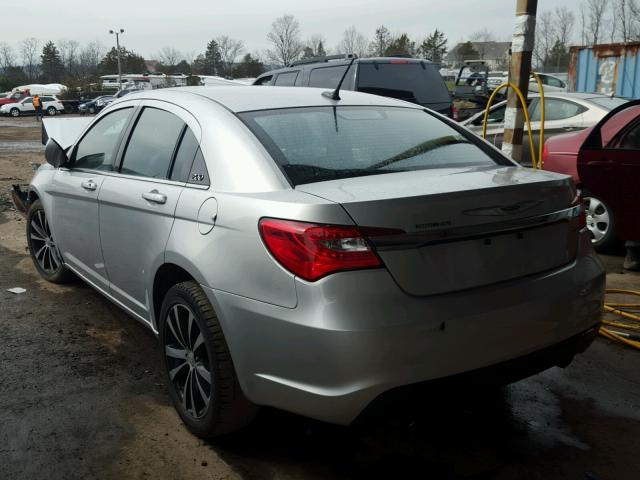 1C3CCBHG3CN308194 - 2012 CHRYSLER 200 S SILVER photo 3