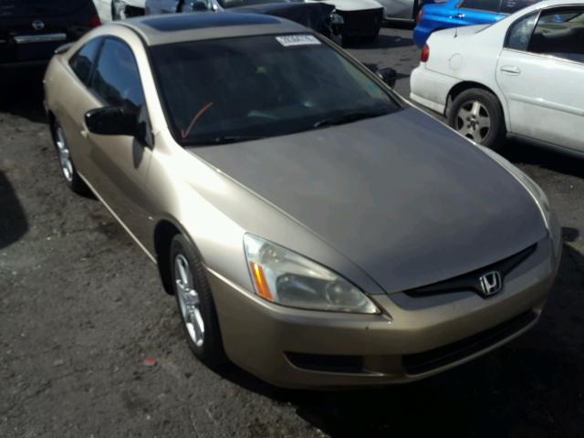 1HGCM82753A017807 - 2003 HONDA ACCORD EX GOLD photo 1