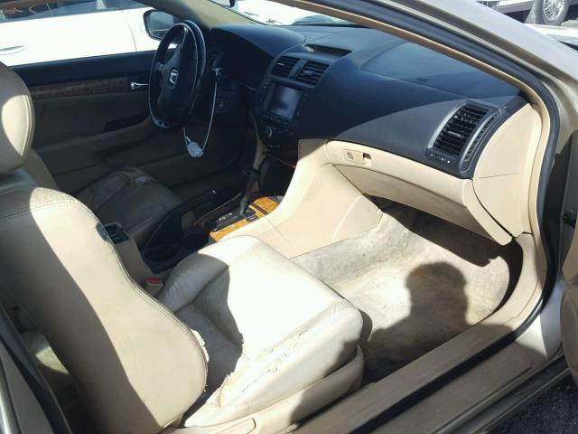 1HGCM82753A017807 - 2003 HONDA ACCORD EX GOLD photo 5