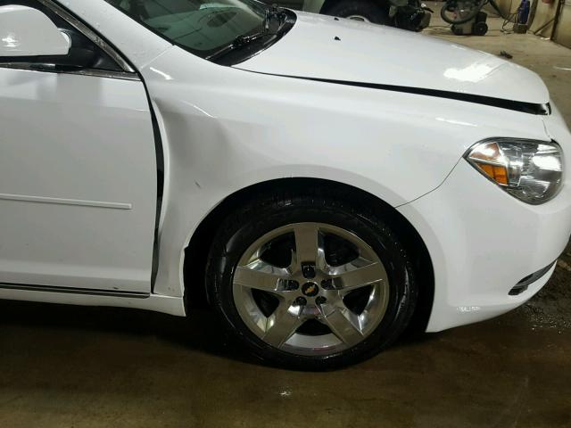 1G1ZC5EB3A4147406 - 2010 CHEVROLET MALIBU 1LT 白色 照片 9