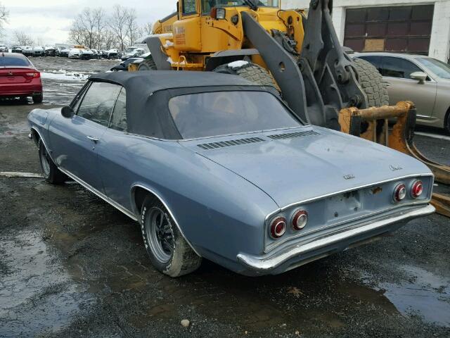 105675W244414 - 1965 CHEVROLET CORVAIR BLUE photo 3