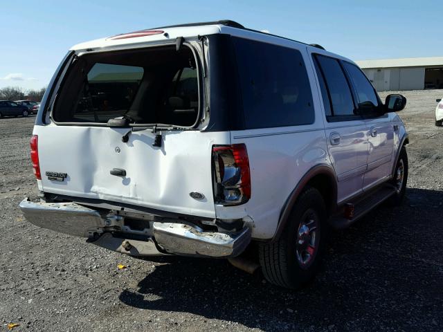 1FMRU17W82LA39427 - 2002 FORD EXPEDITION WHITE photo 4