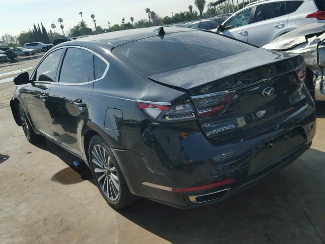 KNALB4J10H5036790 - 2017 KIA CADENZA PR BLACK photo 3