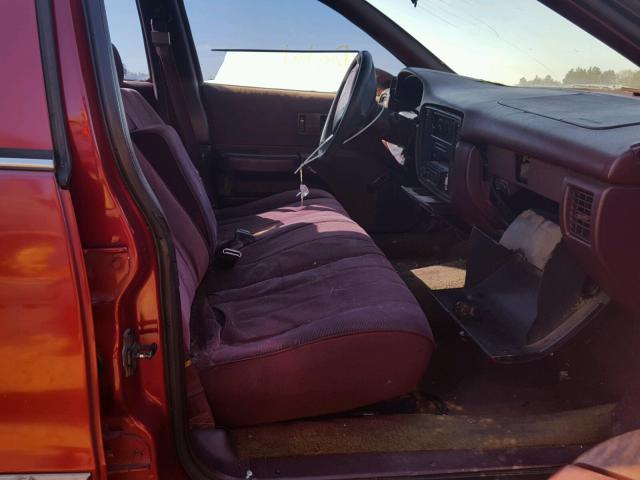 1G1BL52W4RR127995 - 1994 CHEVROLET CAPRICE CL 栗色 照片 5