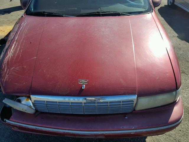1G1BL52W4RR127995 - 1994 CHEVROLET CAPRICE CL 栗色 照片 7