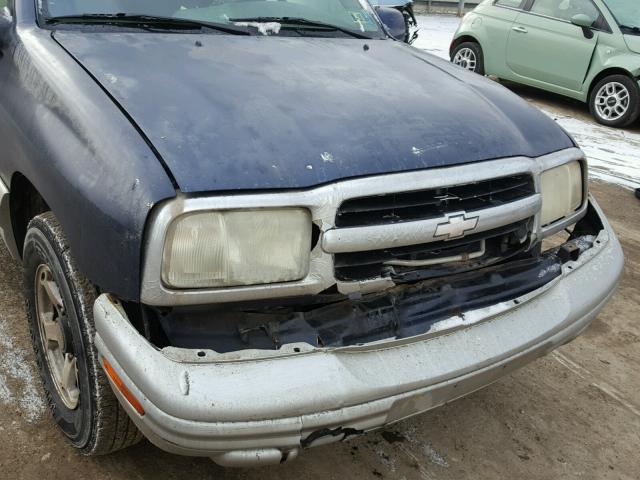 2CNBJ634616957194 - 2001 CHEVROLET TRACKER LT BLUE photo 9