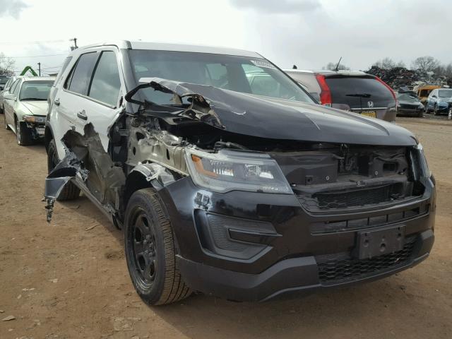 1FM5K8AR5GGB54647 - 2016 FORD EXPLORER P BLACK photo 1