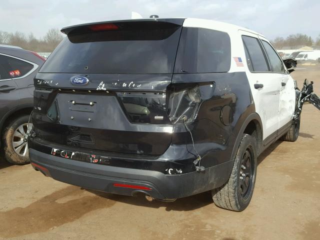 1FM5K8AR5GGB54647 - 2016 FORD EXPLORER P BLACK photo 4