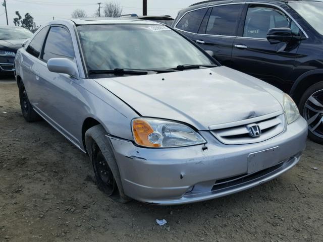 1HGEM22971L116900 - 2001 HONDA CIVIC SI SILVER photo 1