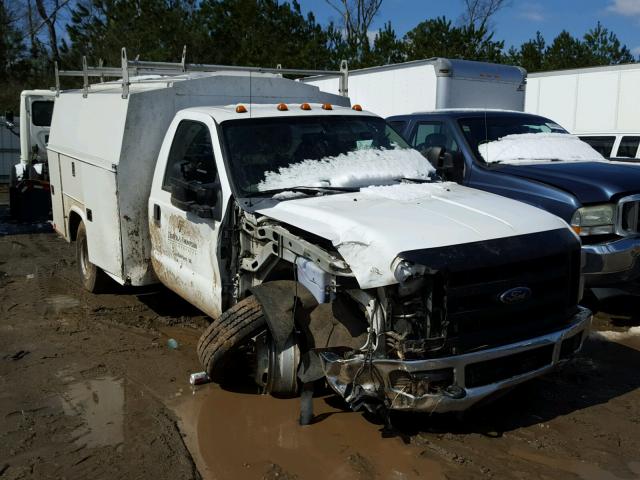 1FDWF3GR8AEA21919 - 2010 FORD F350 SUPER WHITE photo 1