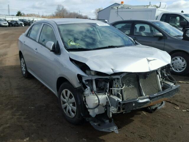 1NXBU40E19Z017780 - 2009 TOYOTA COROLLA BA SILVER photo 1