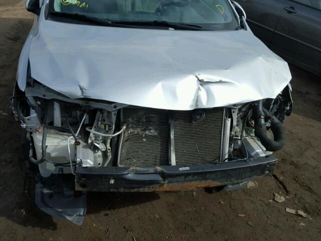 1NXBU40E19Z017780 - 2009 TOYOTA COROLLA BA SILVER photo 9