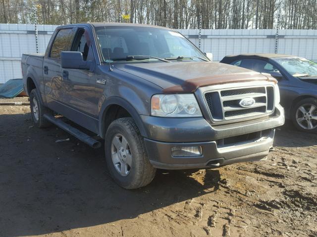 1FTPW14594KD21733 - 2004 FORD F150 SUPER CHARCOAL photo 1