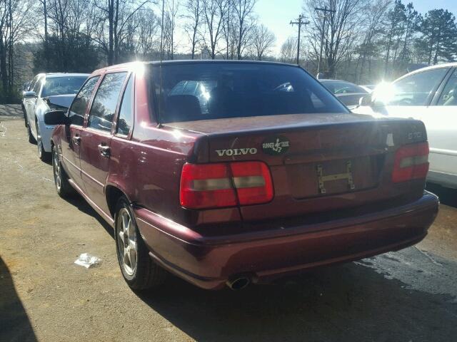 YV1LS61J5Y2624856 - 2000 VOLVO S70 BASE RED photo 3