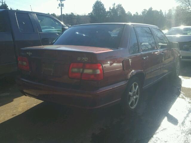 YV1LS61J5Y2624856 - 2000 VOLVO S70 BASE RED photo 4