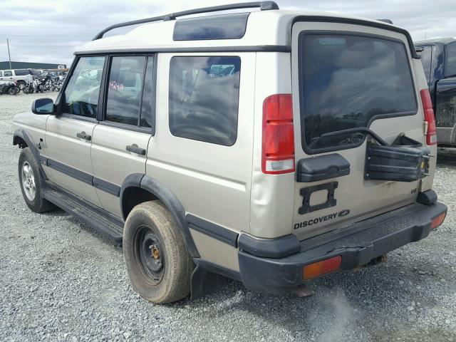 SALTY1242YA234330 - 2000 LAND ROVER DISCOVERY GOLD photo 3