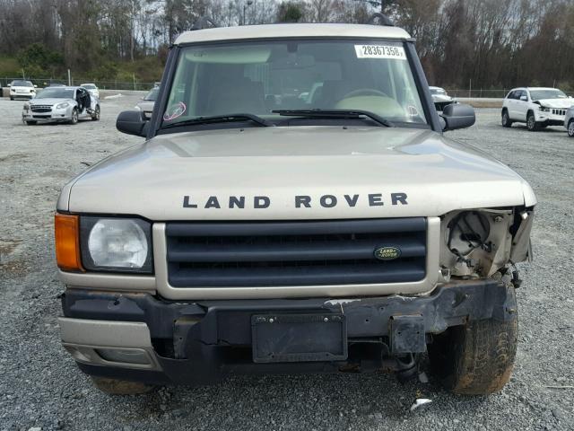 SALTY1242YA234330 - 2000 LAND ROVER DISCOVERY GOLD photo 9