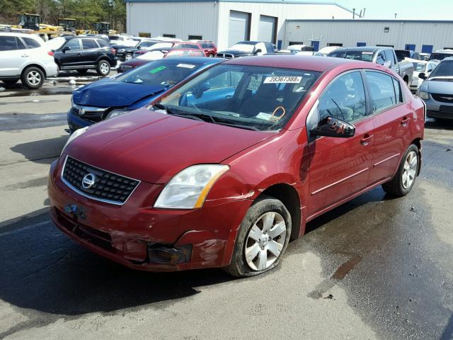 3N1AB61E57L709079 - 2007 NISSAN SENTRA 2.0 RED photo 2