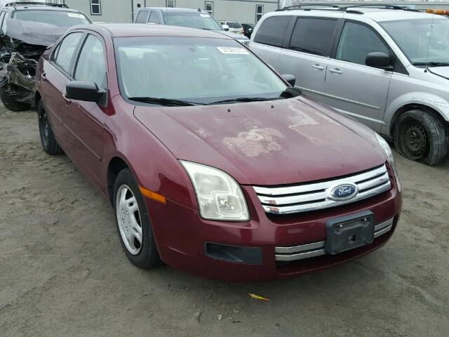 3FAFP06Z16R153352 - 2006 FORD FUSION S BURGUNDY photo 1