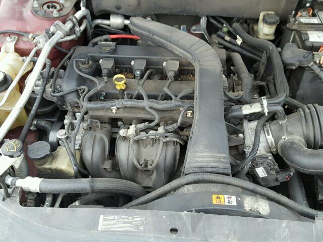 3FAFP06Z16R153352 - 2006 FORD FUSION S BURGUNDY photo 7