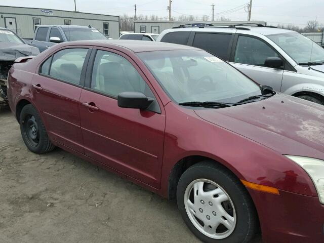 3FAFP06Z16R153352 - 2006 FORD FUSION S BURGUNDY photo 9