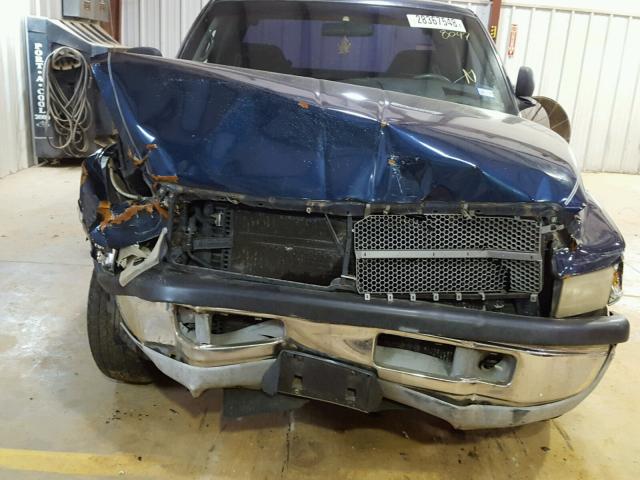 1B7KC23601J598047 - 2001 DODGE RAM 2500 BLUE photo 7