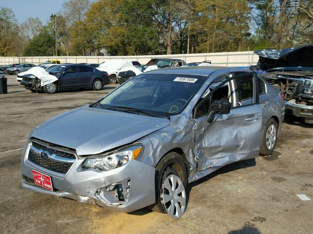 JF1GJAA65DH008242 - 2013 SUBARU IMPREZA BA SILVER photo 2