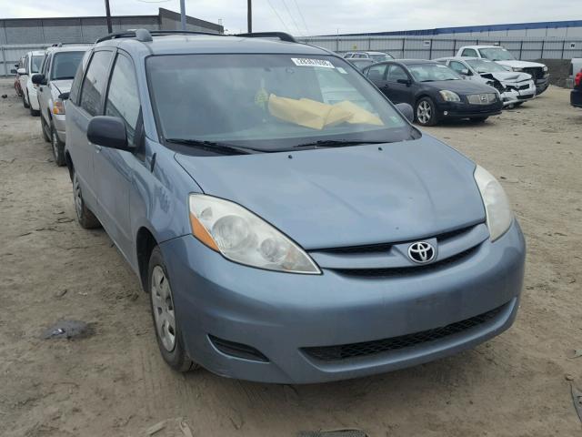 5TDZA23C86S577421 - 2006 TOYOTA SIENNA CE BLUE photo 1