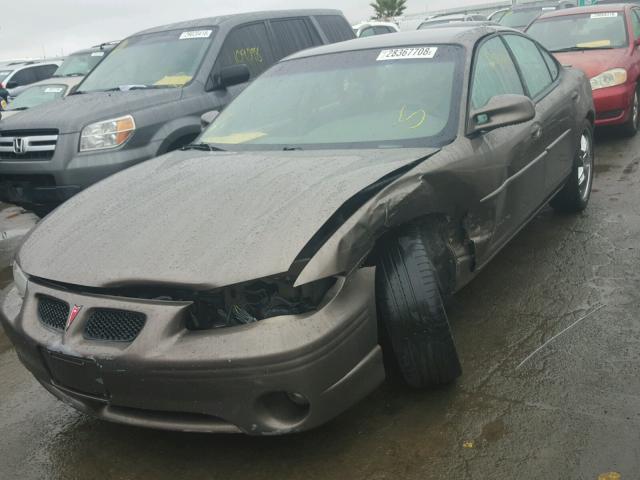 1G2WK52J22F253784 - 2002 PONTIAC GRAND PRIX ყავისფერი ფოტო 2