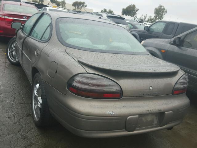 1G2WK52J22F253784 - 2002 PONTIAC GRAND PRIX ყავისფერი ფოტო 3