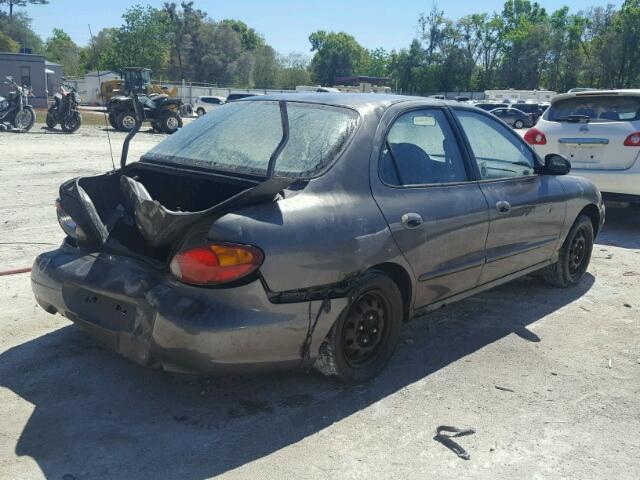 KMHJF25F0XU816989 - 1999 HYUNDAI ELANTRA BA GRAY photo 4